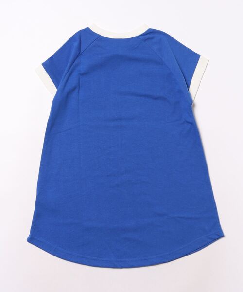 CONVERSE（コンバース）の「【CONVERSE】半袖ワンピース/キッズ（ワンピース・キッズ・グリーン/ロイヤルブルー・130cm/120cm/110cm）」の3枚目の写真
