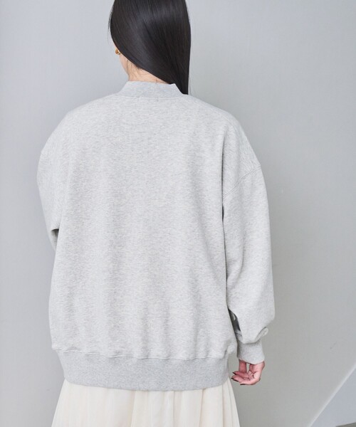 POLO BCS(ポロ ビーシーエス)の「POLO BCS(ポロ・ビーシーエス)別注ハーフジップ裏毛スウェット(スウェット・レディース・ホワイト/グレー/コバルトブルー・FREE)」の7枚目の写真