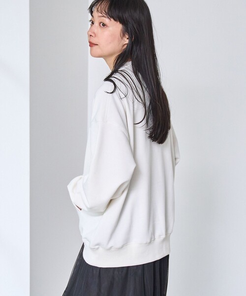 POLO BCS(ポロ ビーシーエス)の「POLO BCS(ポロ・ビーシーエス)別注ハーフジップ裏毛スウェット(スウェット・レディース・ホワイト/グレー/コバルトブルー・FREE)」の21枚目の写真