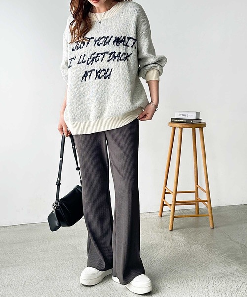 セール】【S-XLサイズ展開】-3kg見え！セルフカットセミフレアイージー