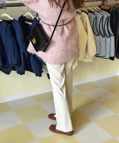 セール】【S-XLサイズ展開】-3kg見え！セルフカットセミフレアイージー