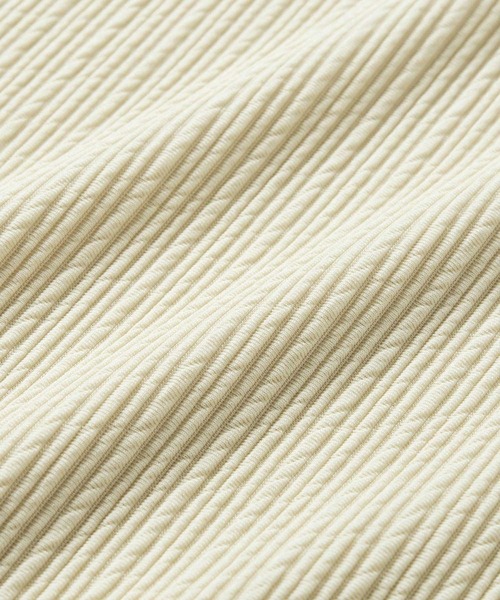GeeRA(ジーラ)の「【S-XLサイズ展開】-3kg見え!セルフカットセミフレアイージーパンツ(その他パンツ・レディース・ブラック/チャコール/ベージュ/モカ・SMALL/MEDIUM/LARGE/X-LARGE/XX-LARGE)」の12枚目の写真