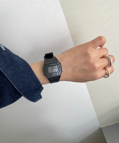 CASIO（カシオ）の「CASIO　メタルデジタルウォッチ（アナログ腕時計・レディース・ブラック/ベージュ/ブロンズ・-）」の8枚目の写真