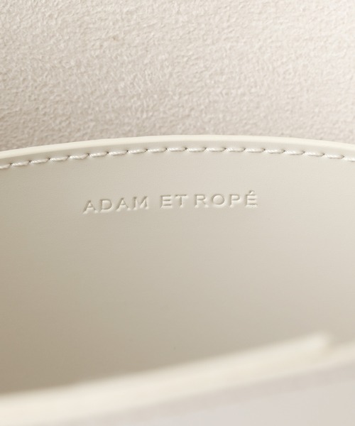 ADAM ET ROPE'(アダムエロペ)の「ダブルポケットトートバッグ(トートバッグ・レディース・ホワイト/ブラック・FREE)」の21枚目の写真