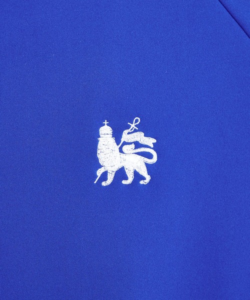 SASQUATCHfabrix.（サスクワァッチファブリックス）の「【Sasquatchfabrix./ サスクワッチファブリックス】LACE TAPE TRACK JACKET（ジャージ・メンズ・オレンジ/ブルー・M/L）」の4枚目の写真