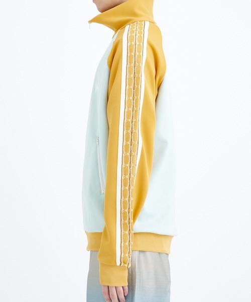 SASQUATCHfabrix.（サスクワァッチファブリックス）の「【Sasquatchfabrix./ サスクワッチファブリックス】LACE TAPE TRACK JACKET（ジャージ・メンズ・オレンジ/ブルー・M/L）」の13枚目の写真