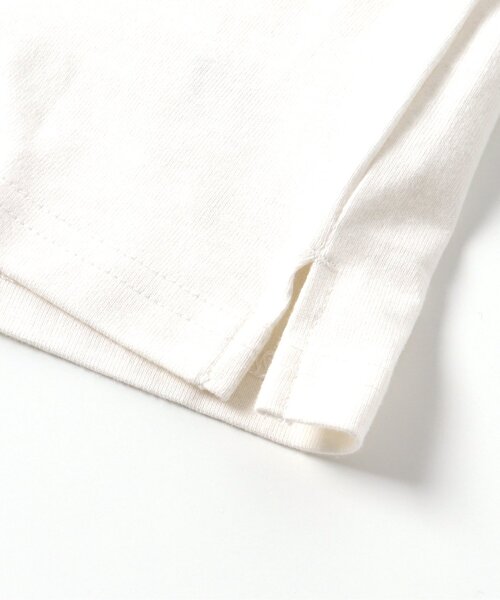 apres les cours(アプレレクール)の「肘パッチモチーフTシャツ(Tシャツ/カットソー・キッズ・レッド/グリーン/レインボー・80/90/100/110/120/130)」の15枚目の写真