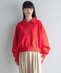 ★新品 yuw ユウ レッド 長袖 ニット・セーター FREE SIZE yuw（ユウ）のファッション通販 - ZOZOTOWN（カラー：レッド