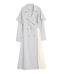 CALNAMUR | カラーリムーブドレストレンチコート(トレンチコート)