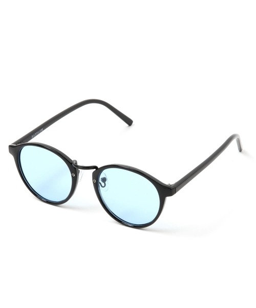 BAYFLOW（ベイフロー）の「ラウンドサングラス24（サングラス・メンズ・クリアブルー/イエロー/グリーン/グレー・FREE）」の5枚目の写真