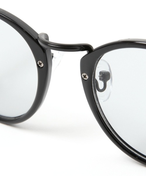 BAYFLOW（ベイフロー）の「ラウンドサングラス24（サングラス・メンズ・クリアブルー/イエロー/グリーン/グレー・FREE）」の9枚目の写真