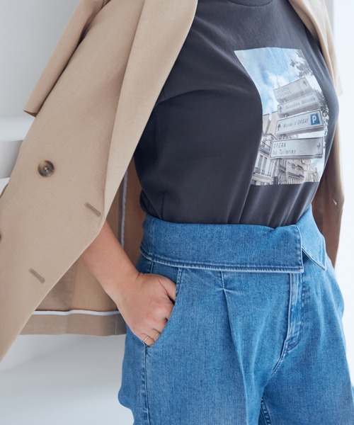 INED(イネド)の「【Stylist 望月律子コラボ】大人の美デニムパンツ(デニムパンツ・レディース・インディゴブルー/サックスブルー・9号/11号/7号)」の19枚目の写真