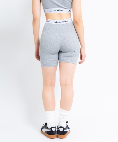 atmos pink（アトモスピンク）の「atmos pink Basic inner short / アトモス ピンク ベーシック インナー ショーツ（レギンス/スパッツ・レディース・ブラック/グレー・S/M）」の6枚目の写真