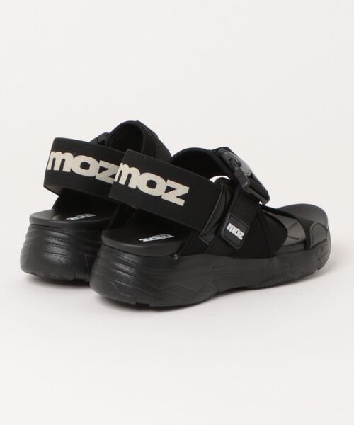moz(モズ)の「moz(モズ)厚底ニットクロスベルトスポーツサンダル(サンダル・レディース・ブラック・S/M/L/LL)」の2枚目の写真