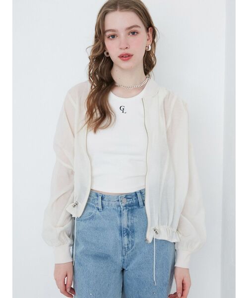 【セール】クリスタルデニムパンツ（デニムパンツ）｜CALNAMUR（カルナムール）