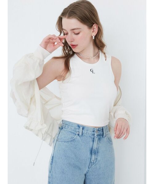 【セール】クリスタルデニムパンツ（デニムパンツ）｜CALNAMUR（カルナムール）