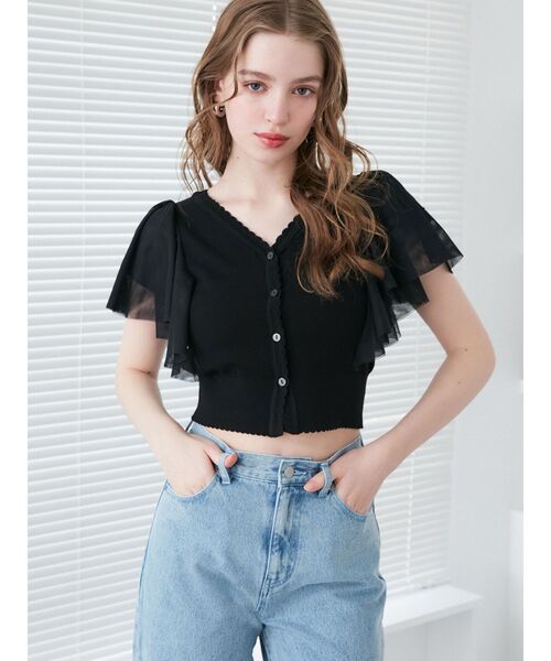 【セール】クリスタルデニムパンツ（デニムパンツ）｜CALNAMUR（カルナムール）