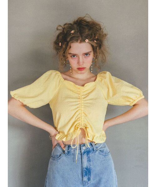 【セール】クリスタルデニムパンツ（デニムパンツ）｜CALNAMUR（カルナムール）