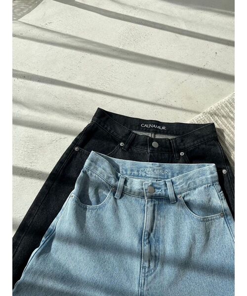 【セール】クリスタルデニムパンツ（デニムパンツ）｜CALNAMUR（カルナムール）