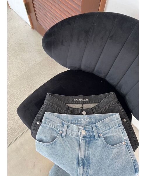 【セール】クリスタルデニムパンツ（デニムパンツ）｜CALNAMUR（カルナムール）