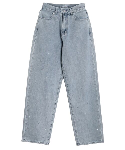 【セール】クリスタルデニムパンツ（デニムパンツ）｜CALNAMUR（カルナムール）