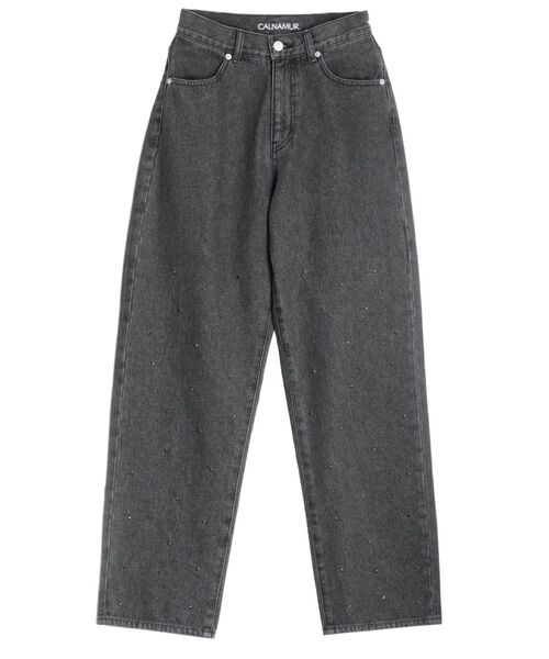 【セール】クリスタルデニムパンツ（デニムパンツ）｜CALNAMUR（カルナムール）