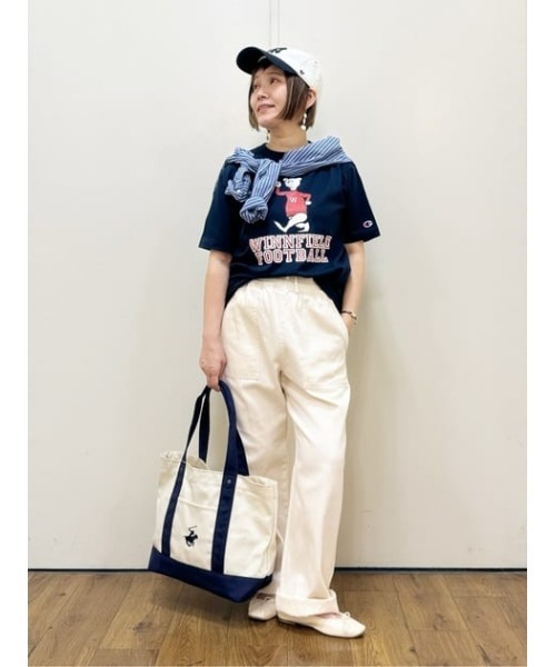 セール】【Champion】カレッジロゴプリントTシャツ（Tシャツ