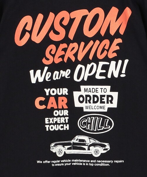 限定展開 CHILLAX/チラックス CUSTOM SERVICE 10/天竺TEE / クルー
