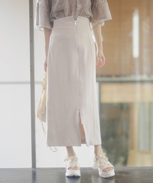 mysty woman | フロントzipタイトスカート 113492(スカート)