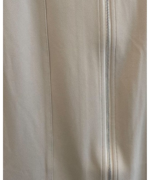 mysty woman(ミスティウーマン)の「フロントzipタイトスカート 113492(スカート・レディース・ブラック/ライトベージュ/ベージュ系その他・FREE)」の7枚目の写真