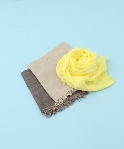 NOLLEY’S Sophi（ノーリーズソフィ）の「ソフトストール（ストール/ショール・レディース・イエロー/ベージュ/ブラウン・FREE）」の13枚目の写真