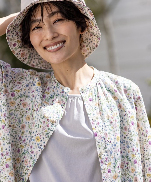 DECOY SINCE 1981（デコイシンスイチキュウハチイチ）の「【接触冷感・UVカット】オーガニックコットンタンクトップ（Tシャツ/カットソー・レディース・グレー/ブラック/ホワイト/ネイビー・LL/M/L/3L/4L）」の4枚目の写真