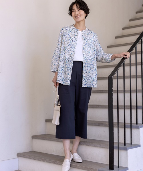 DECOY SINCE 1981（デコイシンスイチキュウハチイチ）の「【接触冷感・UVカット】オーガニックコットンタンクトップ（Tシャツ/カットソー・レディース・グレー/ブラック/ホワイト/ネイビー・LL/M/L/3L/4L）」の13枚目の写真