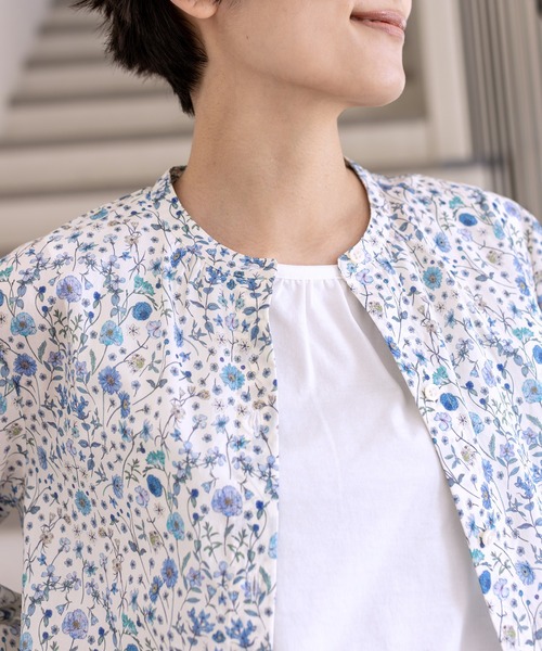 DECOY SINCE 1981（デコイシンスイチキュウハチイチ）の「【接触冷感・UVカット】オーガニックコットンタンクトップ（Tシャツ/カットソー・レディース・グレー/ブラック/ホワイト/ネイビー・LL/M/L/3L/4L）」の15枚目の写真