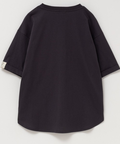 EDWIN（エドウィン）の「C17 H/SPOCKET TEE Cotton100%（Tシャツ/カットソー・レディース・ミント/チャコールグレー/グレイッシュベージュ・L/M）」の7枚目の写真