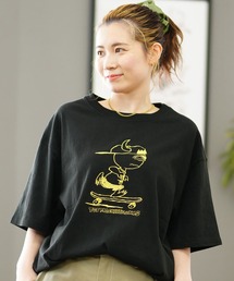 TOY　MACHINE（トイ　マシーン）の「【ムラサキスポーツ限定】TOY MACHINE/トイマシーン  刺繍Tシャツ ビックシルエット ユニセックス MTMSEST24（Tシャツ/カットソー・レディース）」