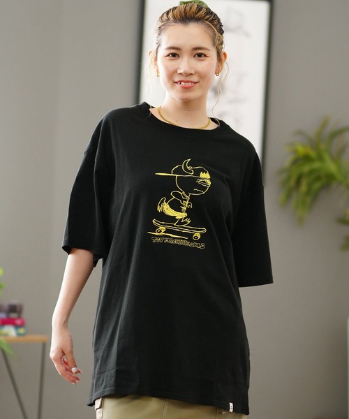 TOY MACHINE(トイ マシーン)の「【ムラサキスポーツ限定】TOY MACHINE/トイマシーン 刺繍Tシャツ ビックシルエット ユニセックス MTMSEST24(Tシャツ/カットソー・レディース・ホワイト/ブラック・M/L/XL)」の11枚目の写真