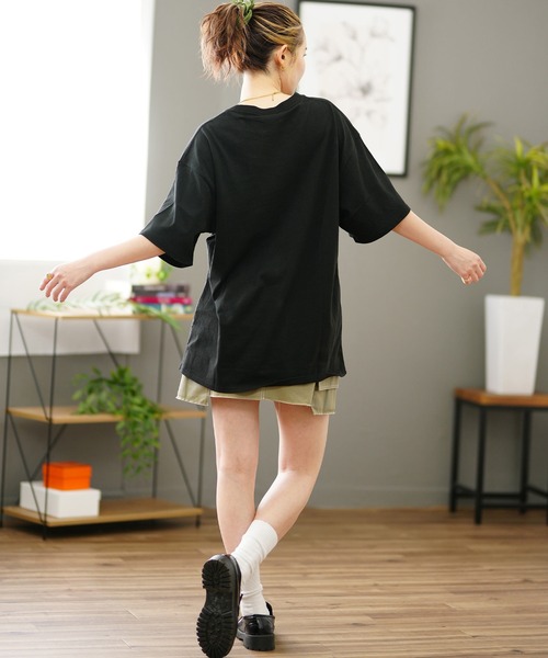 TOY MACHINE(トイ マシーン)の「【ムラサキスポーツ限定】TOY MACHINE/トイマシーン 刺繍Tシャツ ビックシルエット ユニセックス MTMSEST24(Tシャツ/カットソー・レディース・ホワイト/ブラック・M/L/XL)」の16枚目の写真