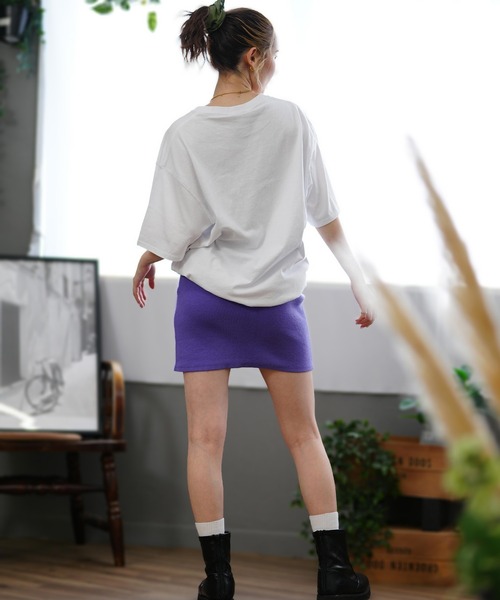 TOY MACHINE(トイ マシーン)の「【ムラサキスポーツ限定】TOY MACHINE/トイマシーン 刺繍Tシャツ ビックシルエット ユニセックス MTMSEST24(Tシャツ/カットソー・レディース・ホワイト/ブラック・M/L/XL)」の10枚目の写真