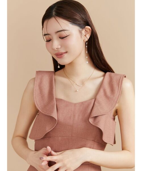 RESEXXY（リゼクシー）の「ストーンコンビ多連ピアス（ピアス（両耳用）・レディース・ゴールド/シルバー・FREE）」の5枚目の写真