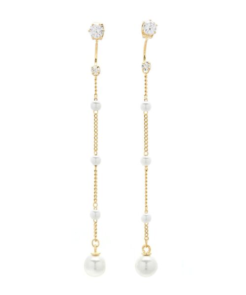 RESEXXY（リゼクシー）の「ストーンコンビ多連ピアス（ピアス（両耳用）・レディース・ゴールド/シルバー・FREE）」の10枚目の写真