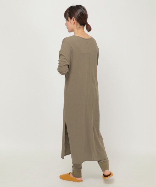 IKKA LOUNGE(イッカラウンジ)の「サイドスリットロングワンピース(ワンピース・レディース・ブラウン/ベージュ・M/L)」の15枚目の写真