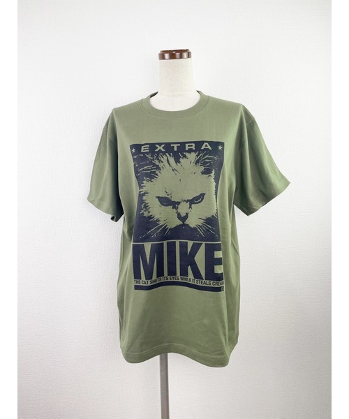WORLD WIDE LOVE! MIKE Tシャツ WWL! 猫プリント WORLD WIDE LOVE!（ワールドワイドラブ）の「MIKE Tシャツ（T