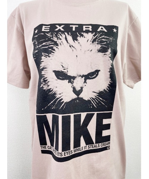 WORLD WIDE LOVE! MIKE Tシャツ WWL! 猫プリント WORLD WIDE LOVE!（ワールドワイドラブ）の「MIKE Tシャツ（T