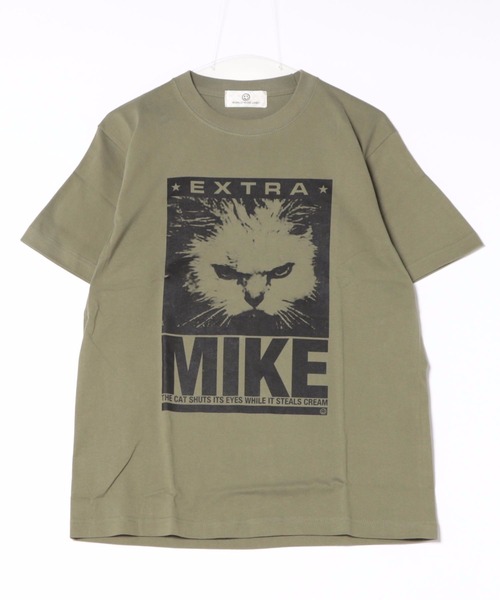 WORLD WIDE LOVE! MIKE Tシャツ WWL! 猫プリント WORLD WIDE LOVE!（ワールドワイドラブ）の「MIKE Tシャツ（T