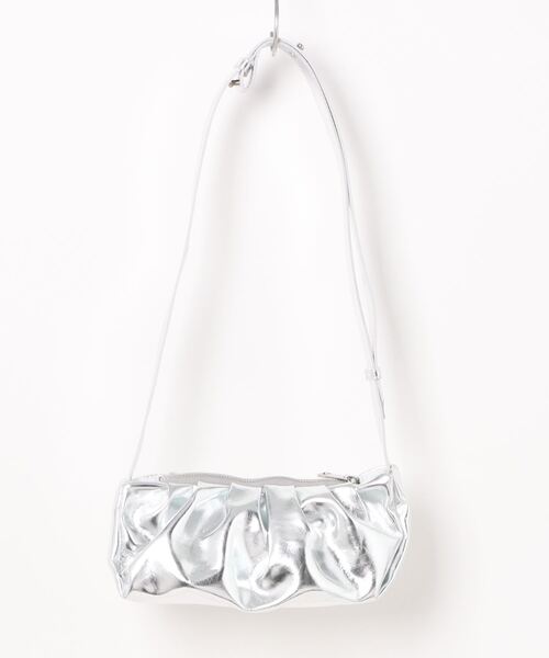 ALICE MARTHA（アリスマシャ）の「ALICE MARTHA ／ERIN MINI（ギャザーショルダー）（トートバッグ・レディース・ブラック/グレー/オレンジ/アイボリー・0）」の5枚目の写真