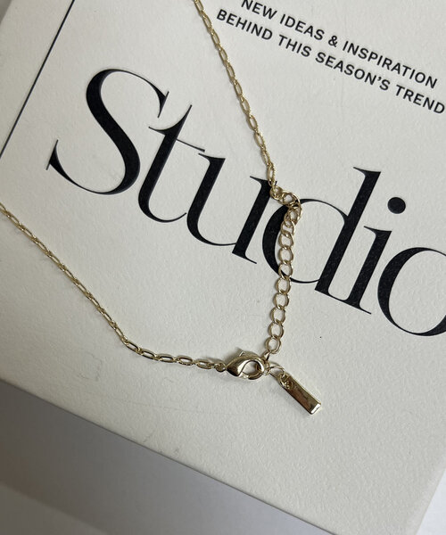 CAPRICIEUX LE'MAGE(カプリシューレマージュ)の「〈GOLDY/ゴールディ〉ドロップネックレス(ネックレス・レディース・カーキ/クリア・FREE)」の4枚目の写真