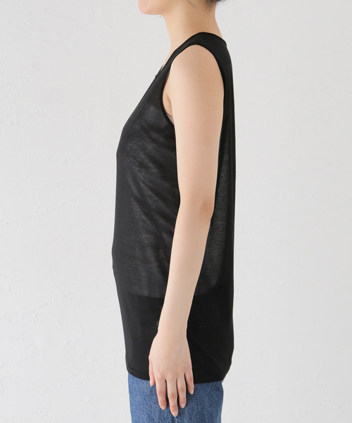 plage（プラージュ）の「CO NY Sheer タンク（タンクトップ）」 - WEAR