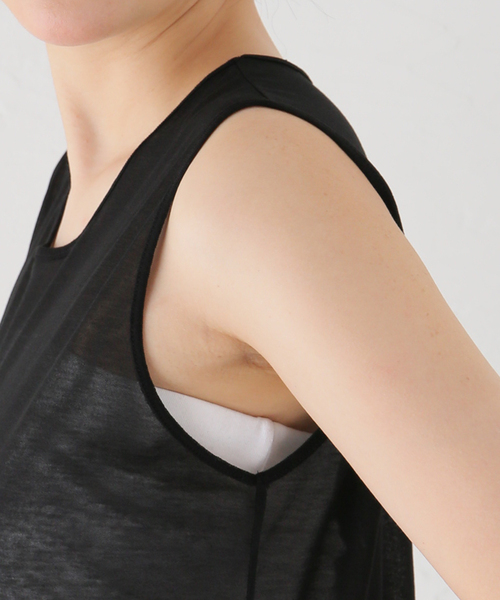 plage（プラージュ）の「CO NY Sheer タンク（タンクトップ）」 - WEAR