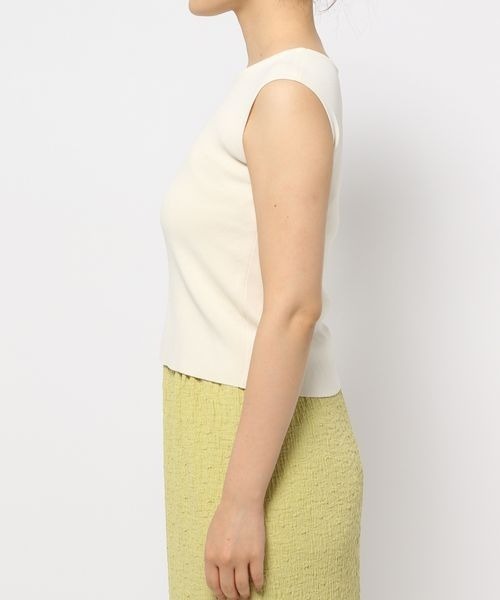 mysty woman（ミスティウーマン）の「フリルビスチェSET　128888（ニット/セーター・レディース・ブラック/ピンク/オフホワイト・FREE）」の14枚目の写真